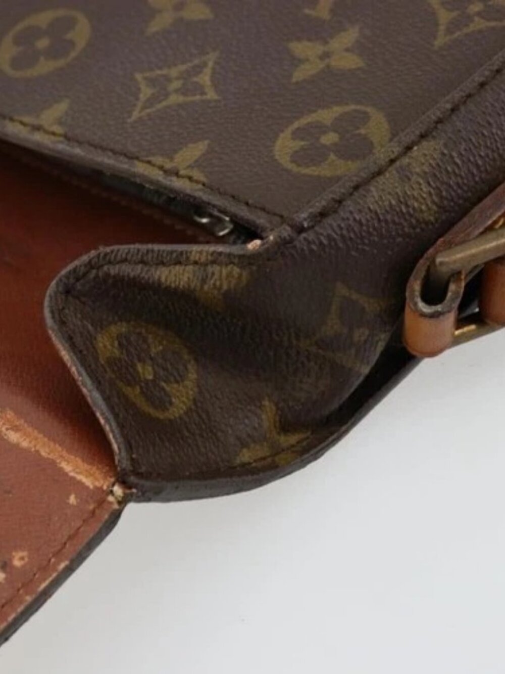 LOUIS VUITTON Monogram Saint Cloud MM Shoulder Bag M51243 LV Auth bs34498 - Picture 11 of 16